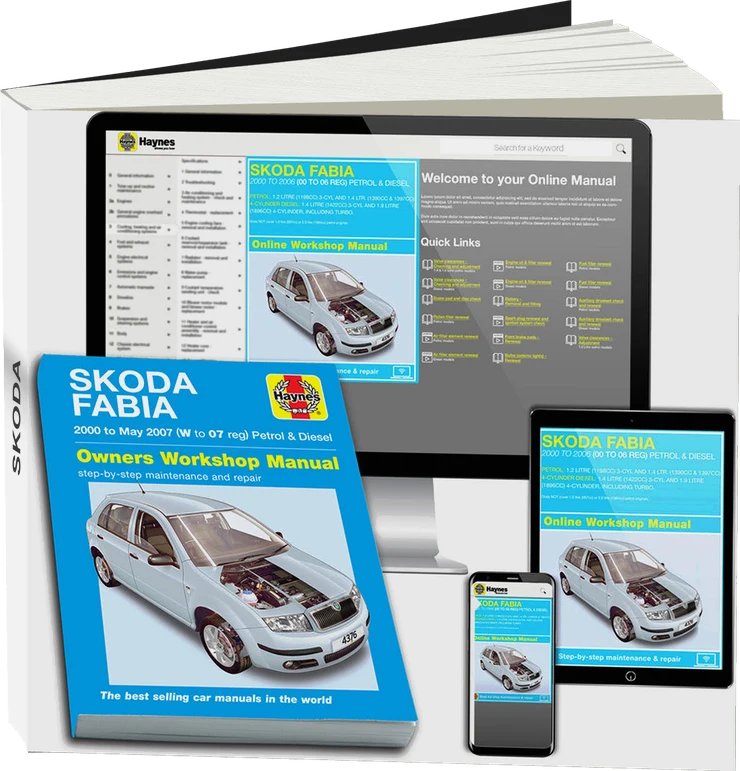 Skoda Fabia Petrol & Diesel (2000-2006) Haynes Repair Manual