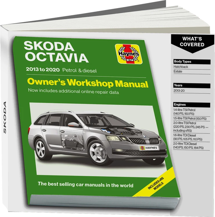 Skoda Octavia III (2013-2020) Haynes Repair Manual