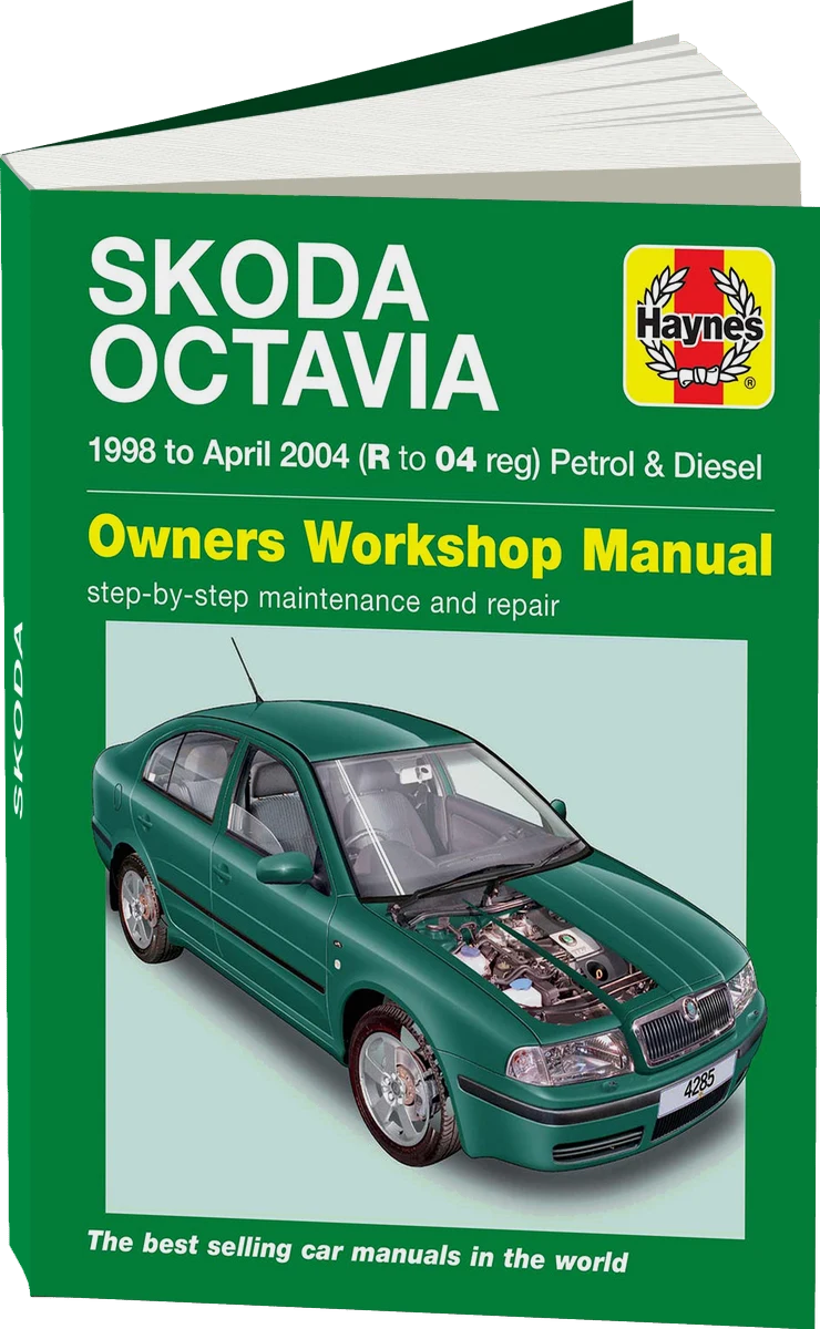 Skoda Octavia Petrol & Diesel (1998-Apr 2004) Haynes Repair Manual