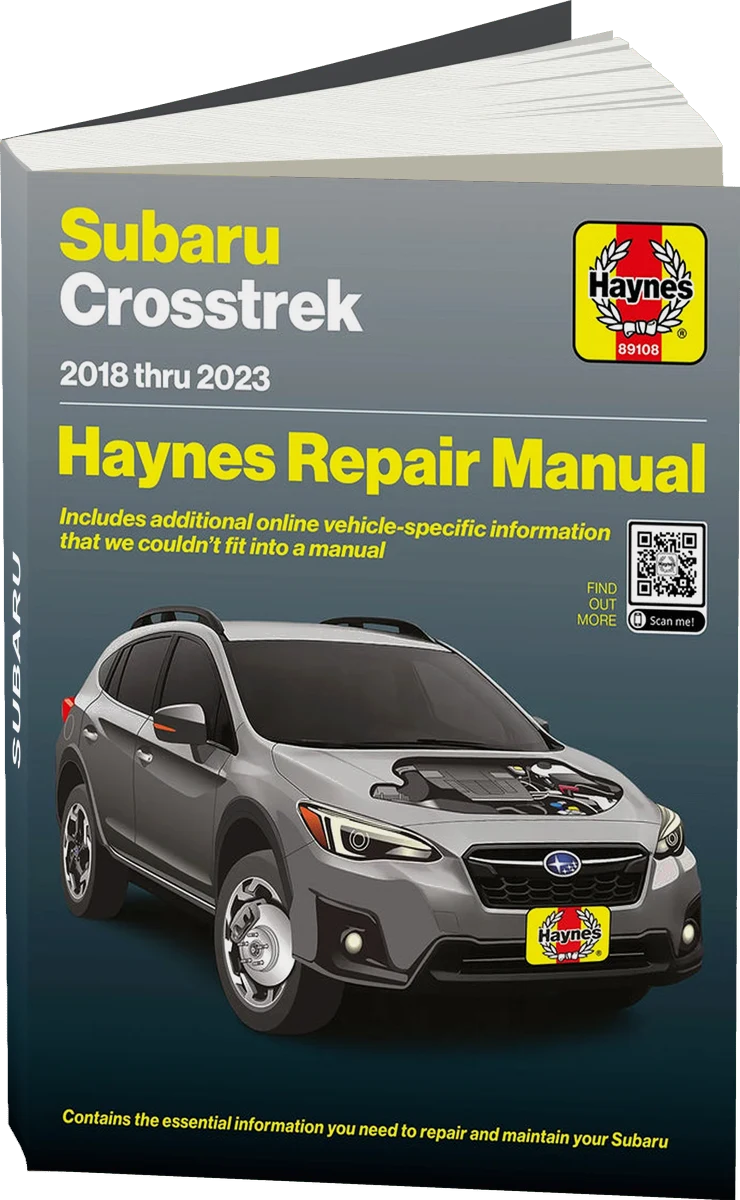 Subaru Crosstrek (2018-2023) Haynes Repair Manual