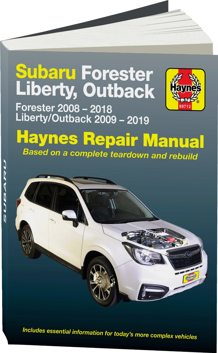 Subaru Forester 2008-2018, Liberty/Outback 2009-2019