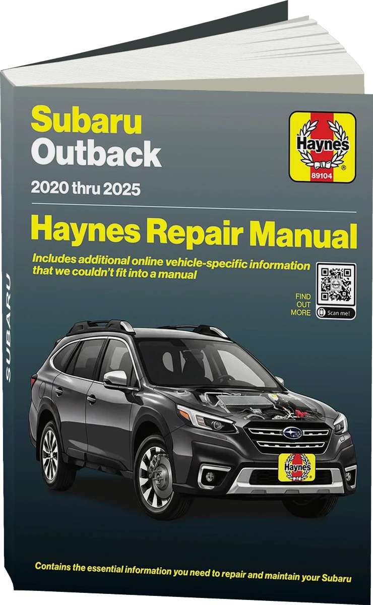 Subaru Outback (2020-2025) Haynes Repair Manual
