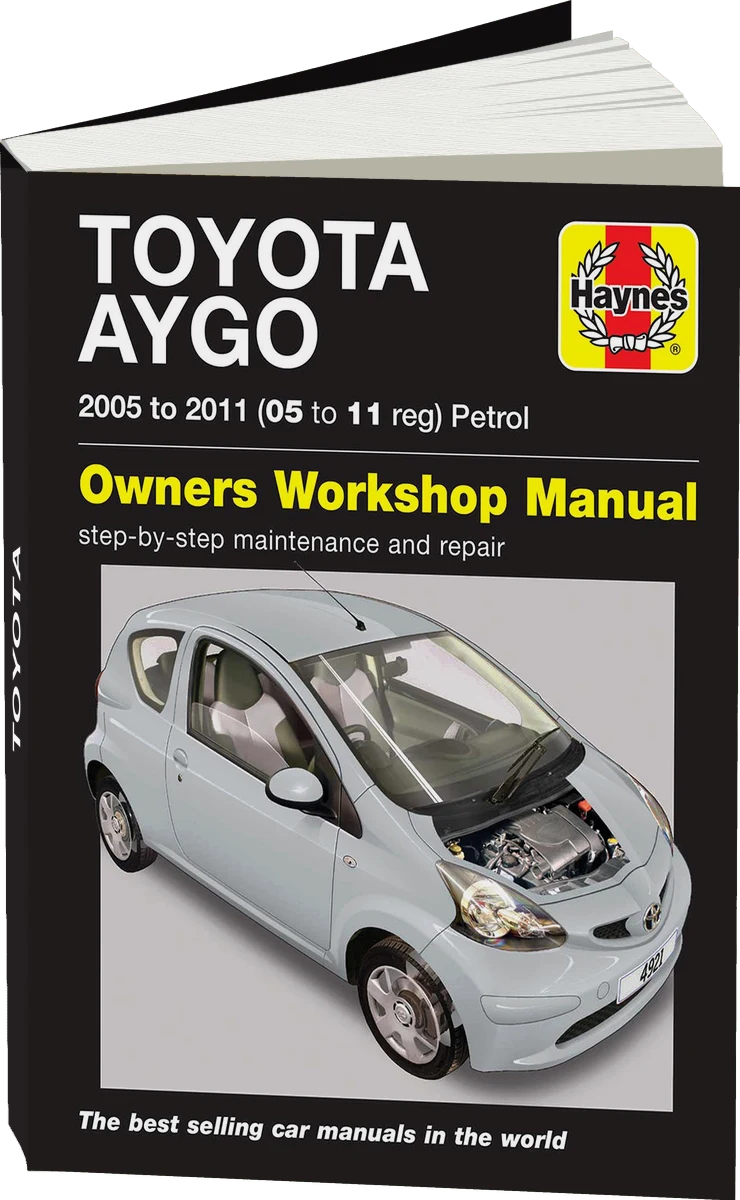 Toyota Aygo Petrol (2005-2011) Haynes Repair Manual