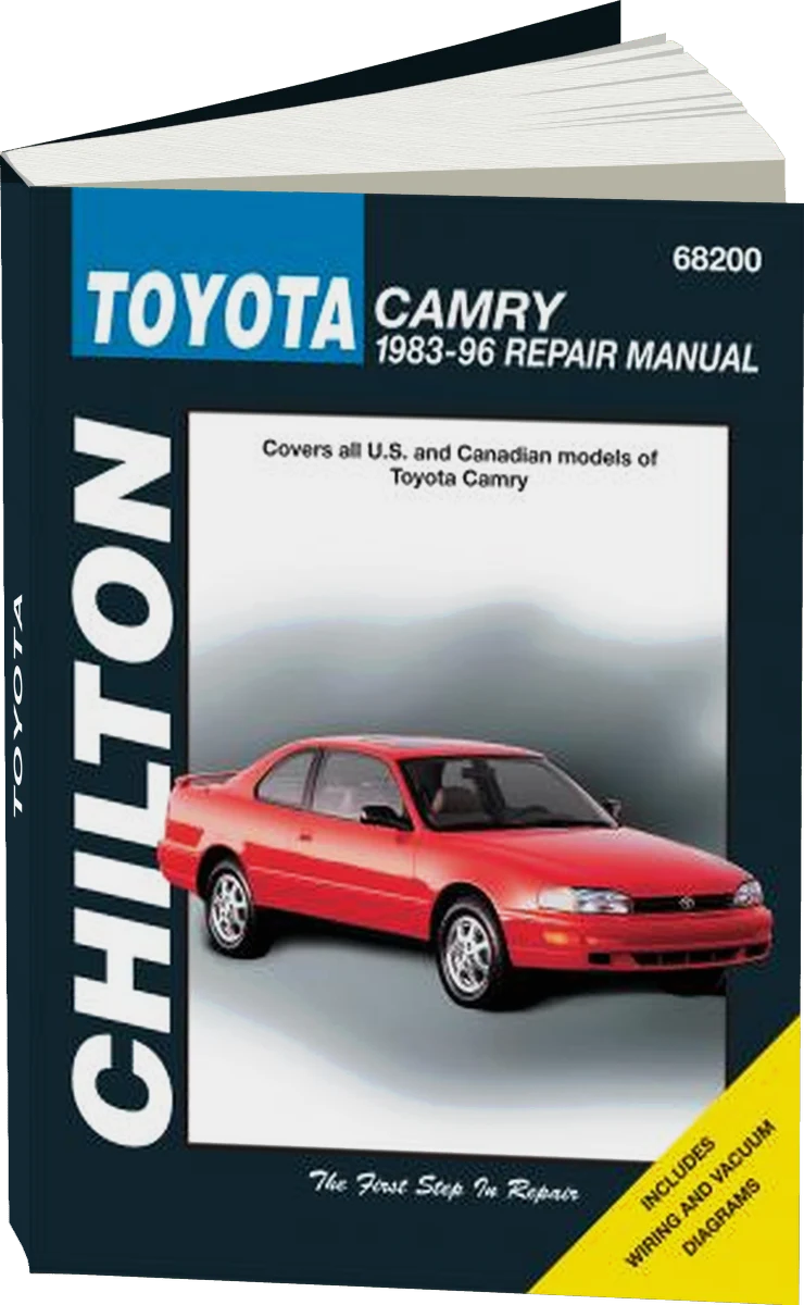 Toyota Camry Chilton Repair Manual covering all models for 1983-96