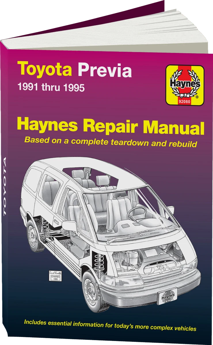 Toyota Previa (91-95) Haynes Repair Manual
