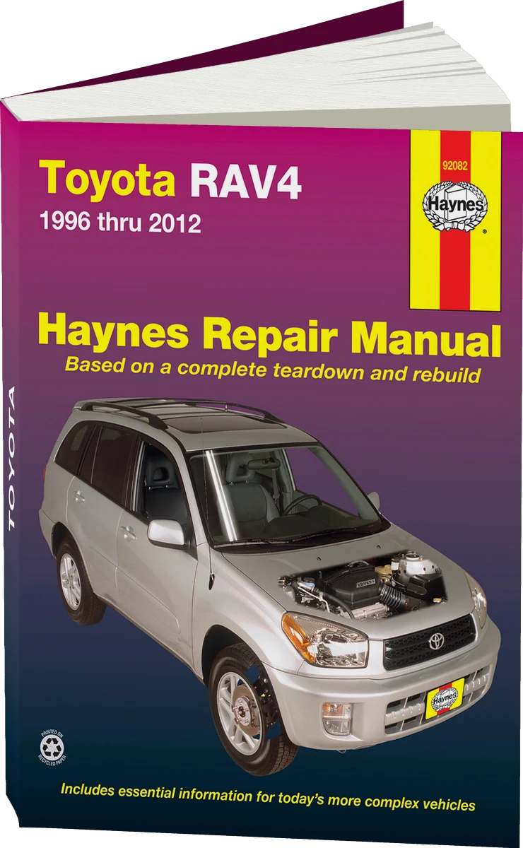 Toyota RAV4 (1996-2012) Haynes Repair Manual (USA)
