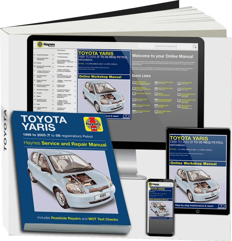 Toyota Yaris Petrol (1999-2005) Haynes Repair Manual