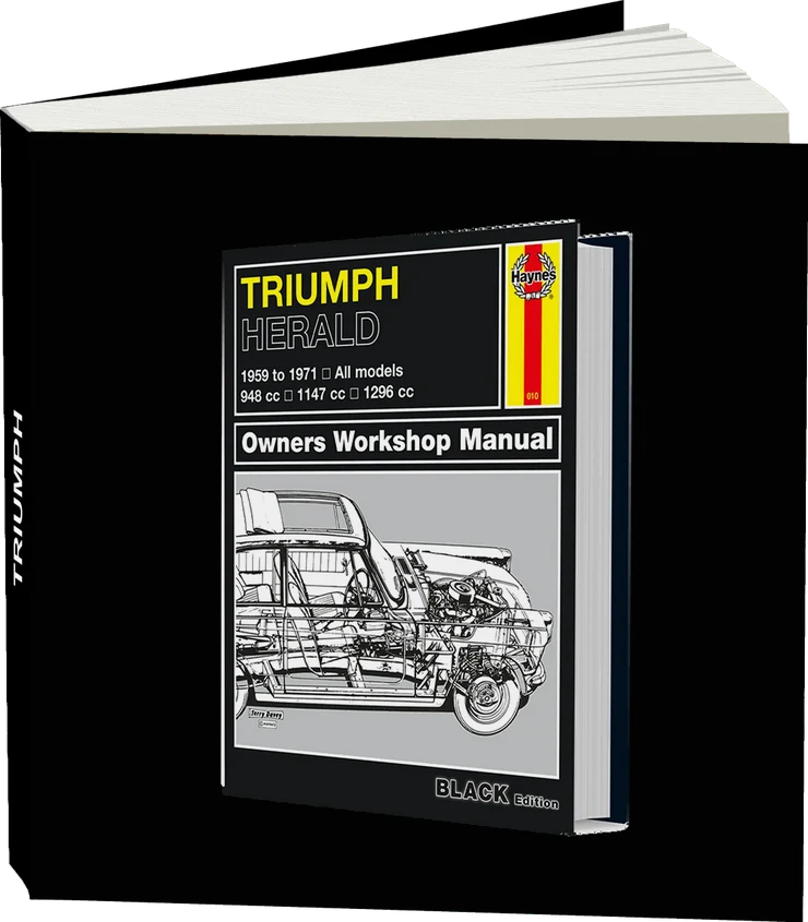 Triumph Herald (1959-1971) up to K Haynes Repair Manual (Classic Reprint) - Premium Hardback Edition