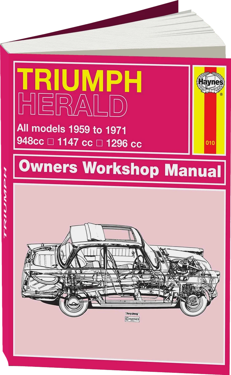 Triumph Herald (1959-1971) up to K Haynes Repair Manual (Classic Reprint)