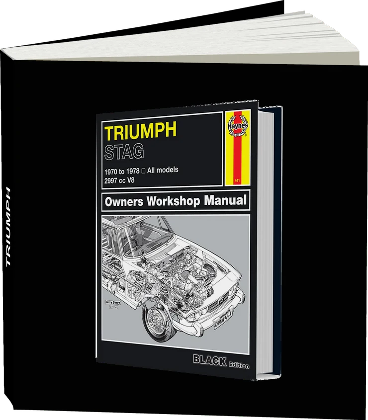 Triumph Stag (1970-1978) Haynes Repair Manual - Premium Hardback Edition