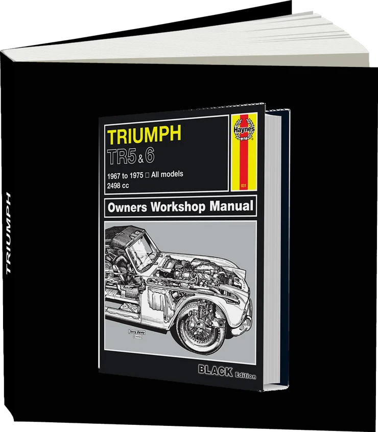 Triumph TR5 & 6 (1967-1975) Haynes Repair Manual - Premium Hardback Edition