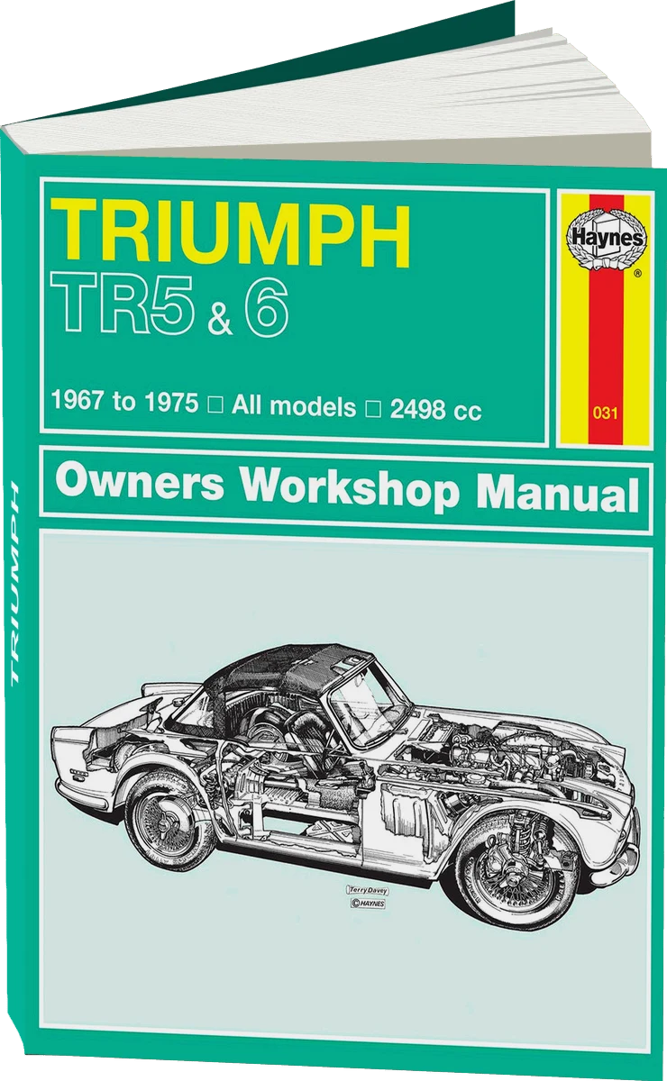 Triumph TR5 & 6 (1967-1975) Haynes Repair Manual