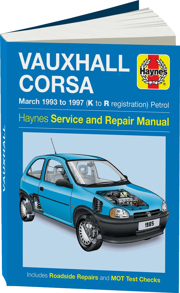 Vauxhall Corsa Petrol (Mar 1993-1997) Haynes Repair Manual