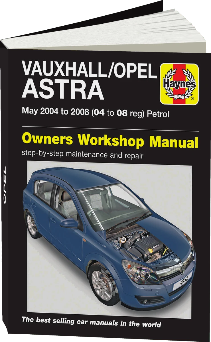 Vauxhall/Opel Astra Petrol (May 04 - 08) Haynes Repair Manual