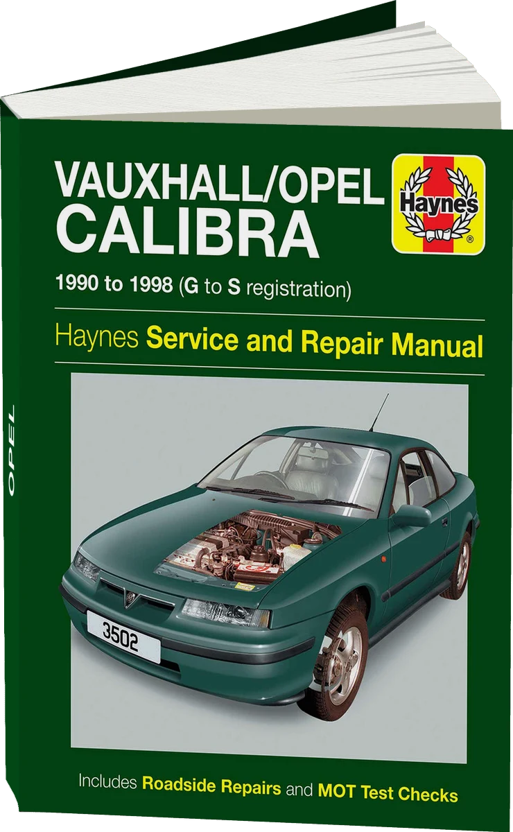Vauxhall/Opel Calibra (1990-1998) Haynes Repair Manual