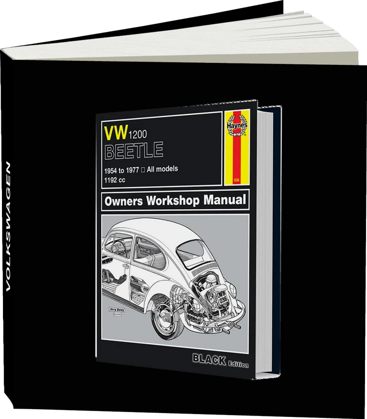 Volkswagen Beetle 1200 (1954-1977) Haynes Repair Manual - Premium Hardback Edition