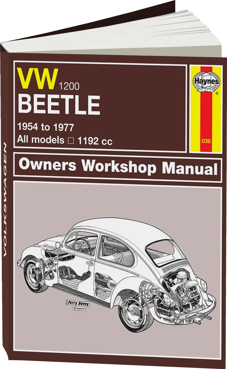 Volkswagen Beetle 1200 (1954-1977) Haynes Repair Manual