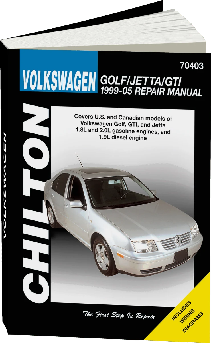 Volkswagen Golf, Jetta and GTI (1999-2005) Chilton Repair Manual