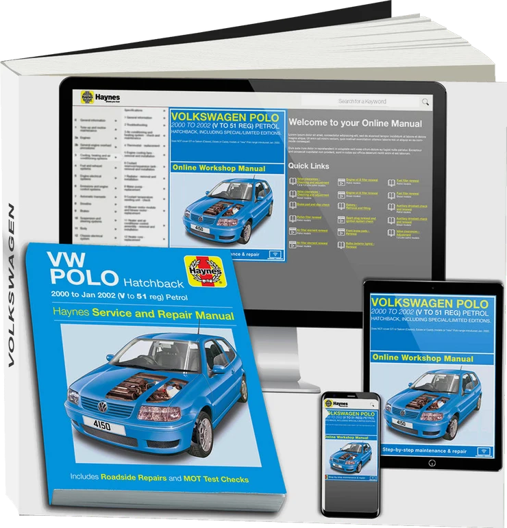 Volkswagen Polo Hatchback Petrol (2000-Jan 2002) Haynes Repair Manual