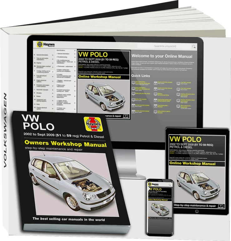 Volkswagen Polo Petrol & Diesel (2002-Sept 2009) Haynes Repair Manual