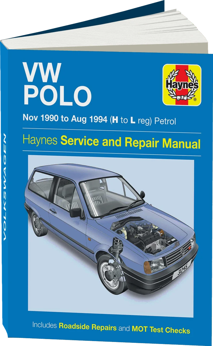 Volkswagen Polo Petrol (Nov 1990-Aug 1994) Haynes Repair Manual
