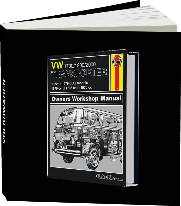 Volkswagen Transporter 1700, 1800 & 2000 (1972-1979) Haynes Repair Manual - Premium Hardback Edition