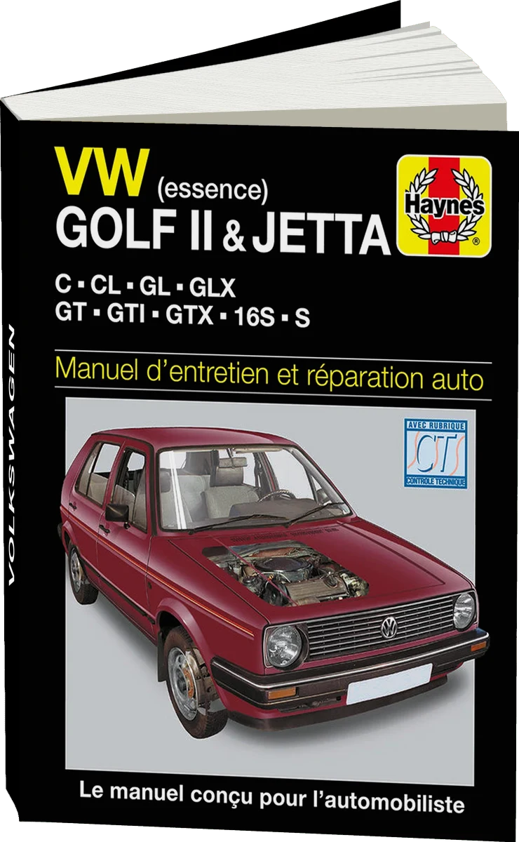VW (Essence) Golf II and Jetta (1984 - 1992) Haynes Repair Manual