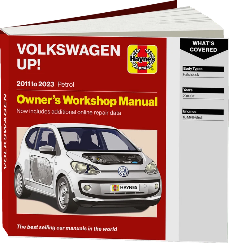 Volkswagen Up! (2011 to 2023) Petrol Haynes Repair Manual