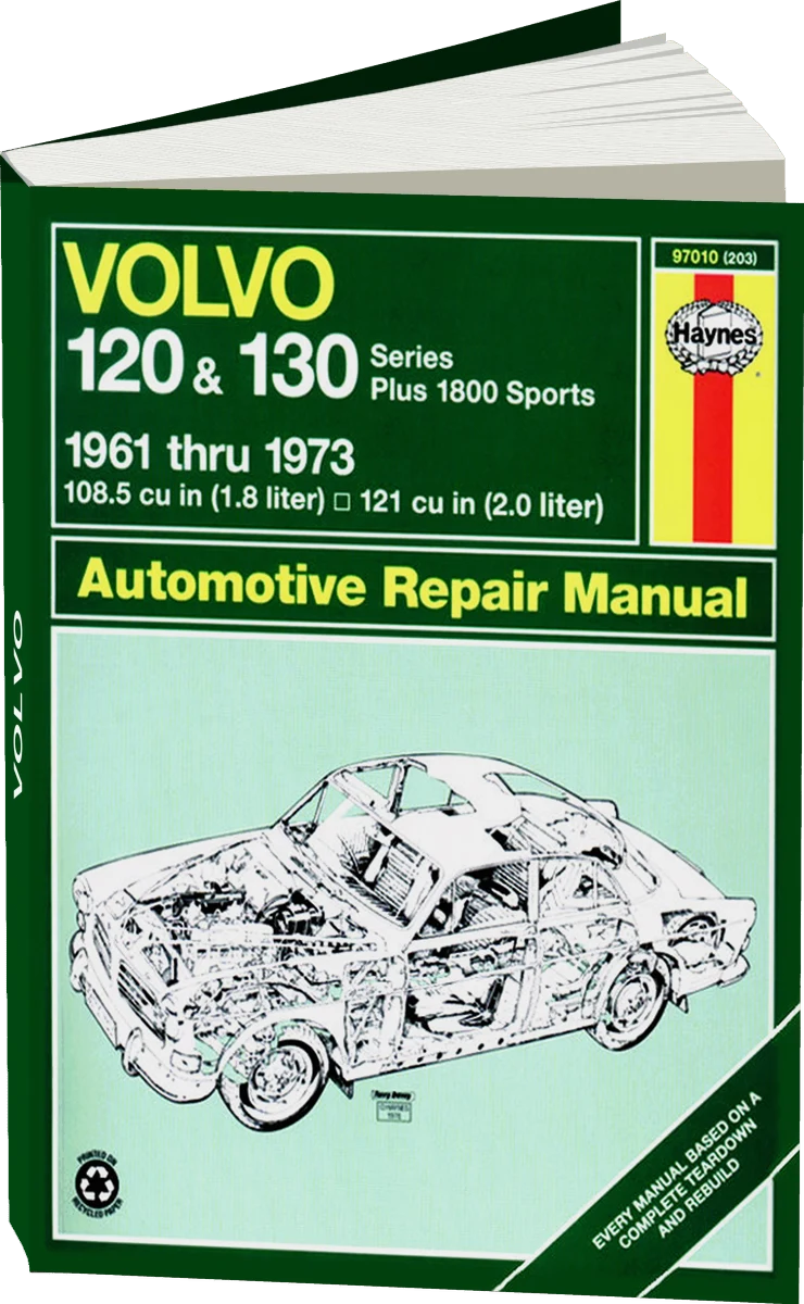 Volvo 120 & 130 Series (and P1800) (1961-1973) Haynes Repair Manual