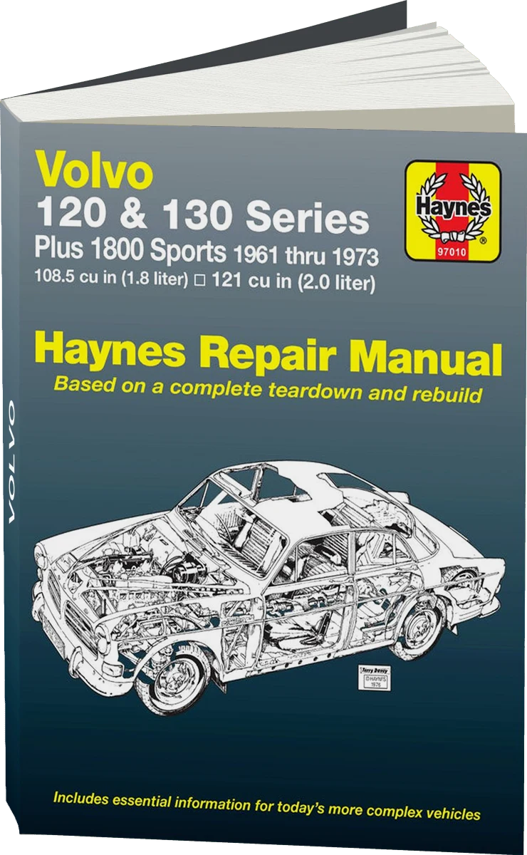 Volvo 120 & 130 Series, and P1800 Sports (1961-1973) Haynes Repair Manual