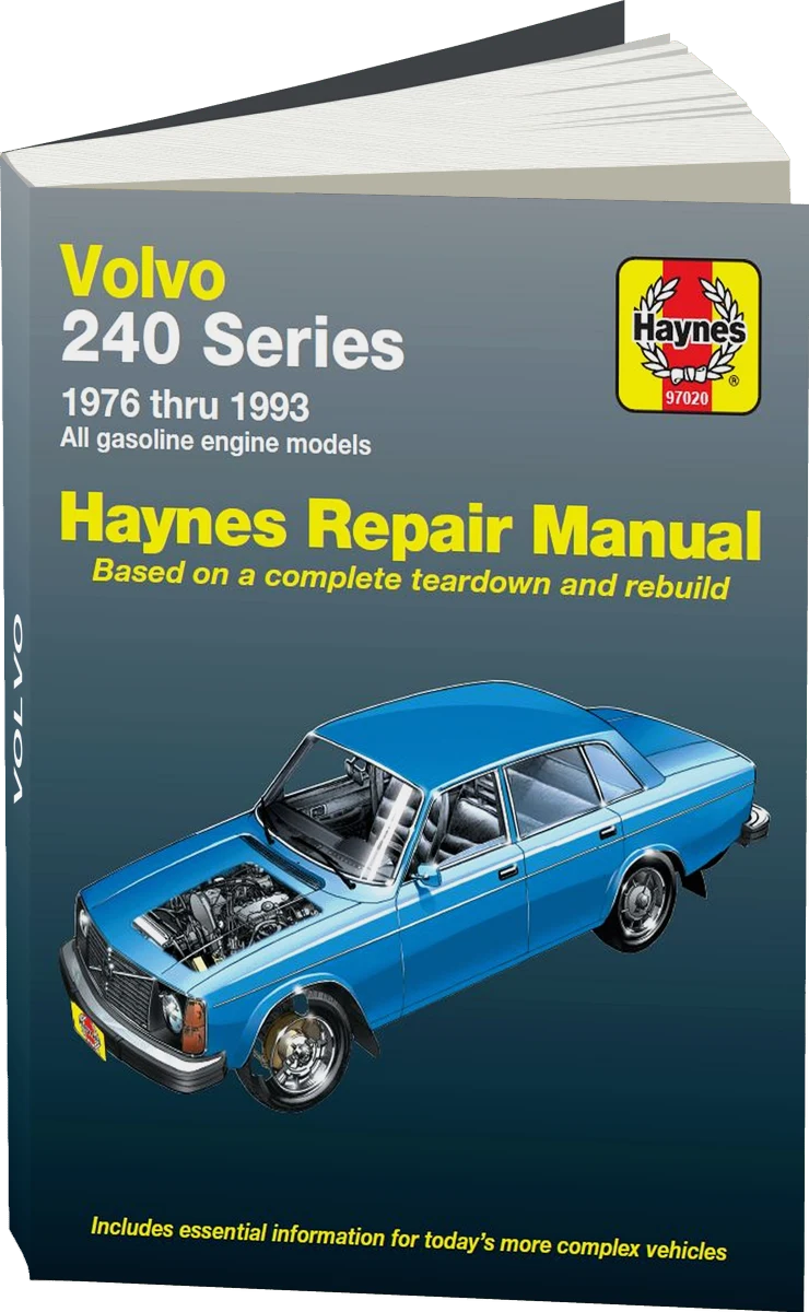 Volvo 240 Series Gas (76-93) Haynes Repair Manual