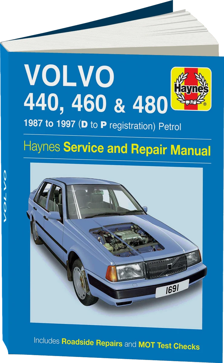 Volvo 440, 460 & 480 Petrol (1987-1997) Haynes Repair Manual