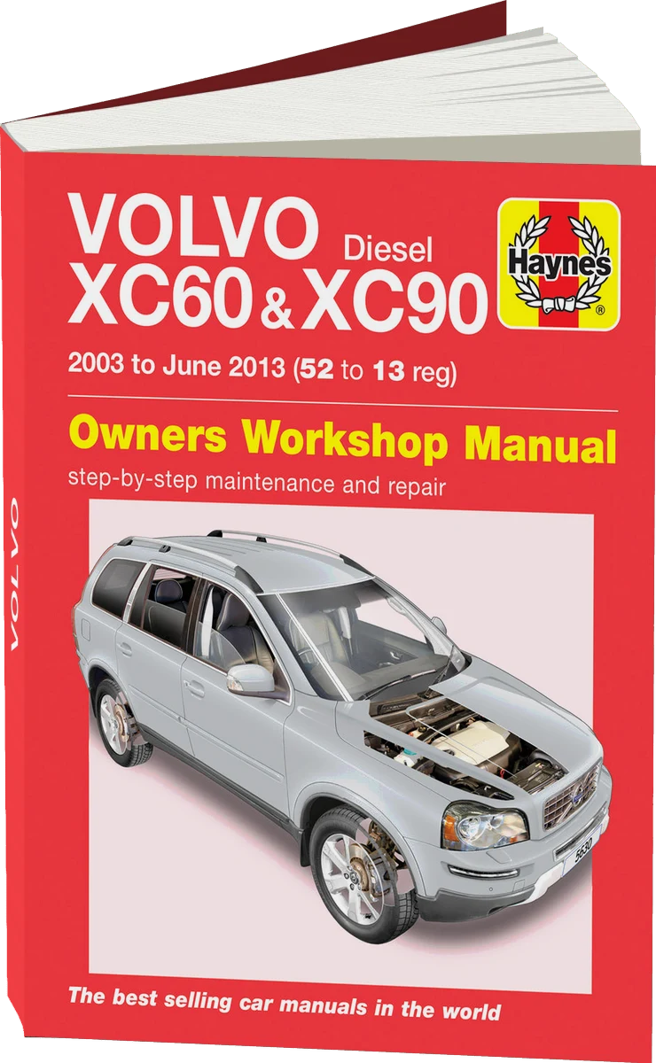 Volvo XC60 & XC90 Diesel (03 - 13) Haynes Repair Manual