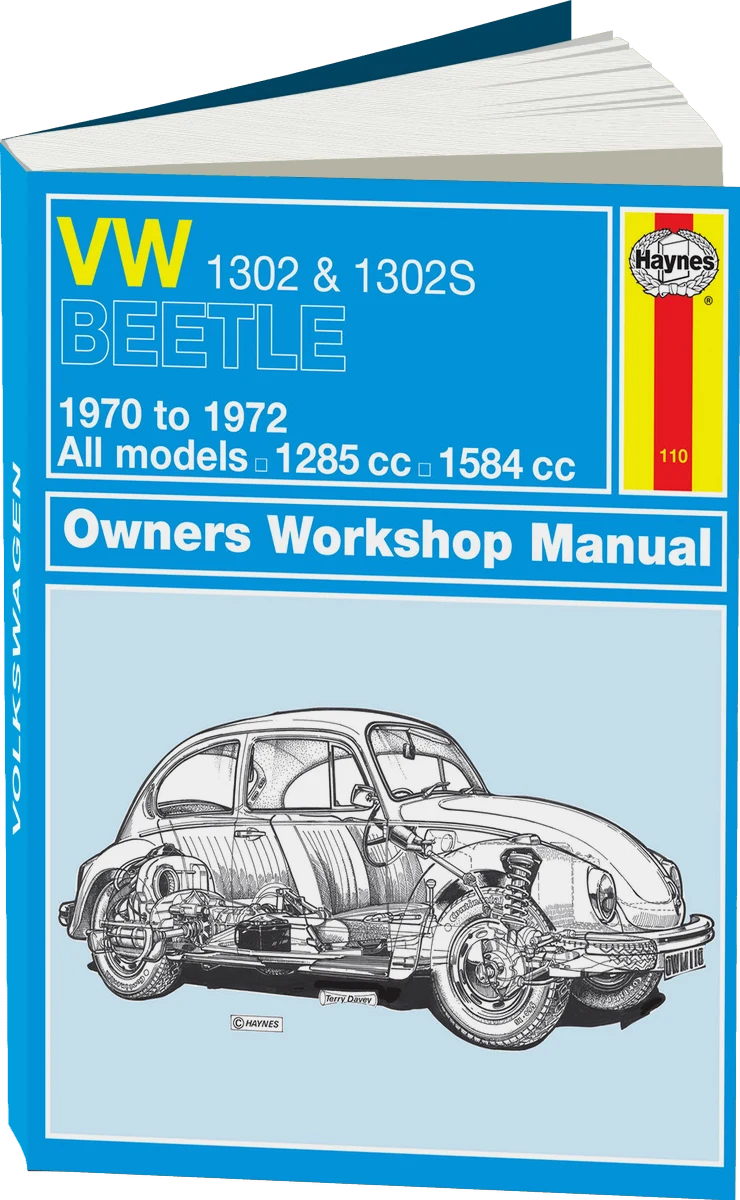VW 1302 & 1302S (70 - 72) Haynes Repair Manual