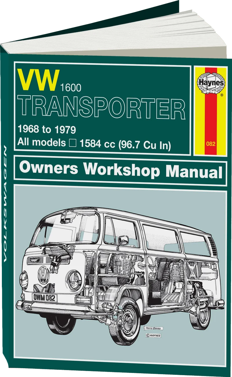 VW Transporter 1600 (68 - 79) Haynes Repair Manual