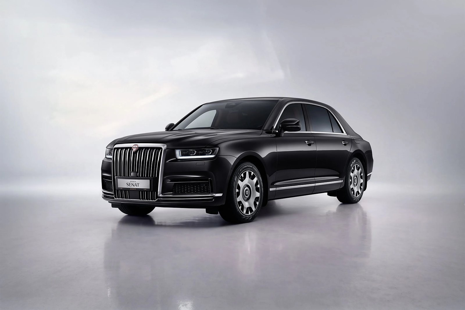 Updated 2026 Aurus Senat, front view