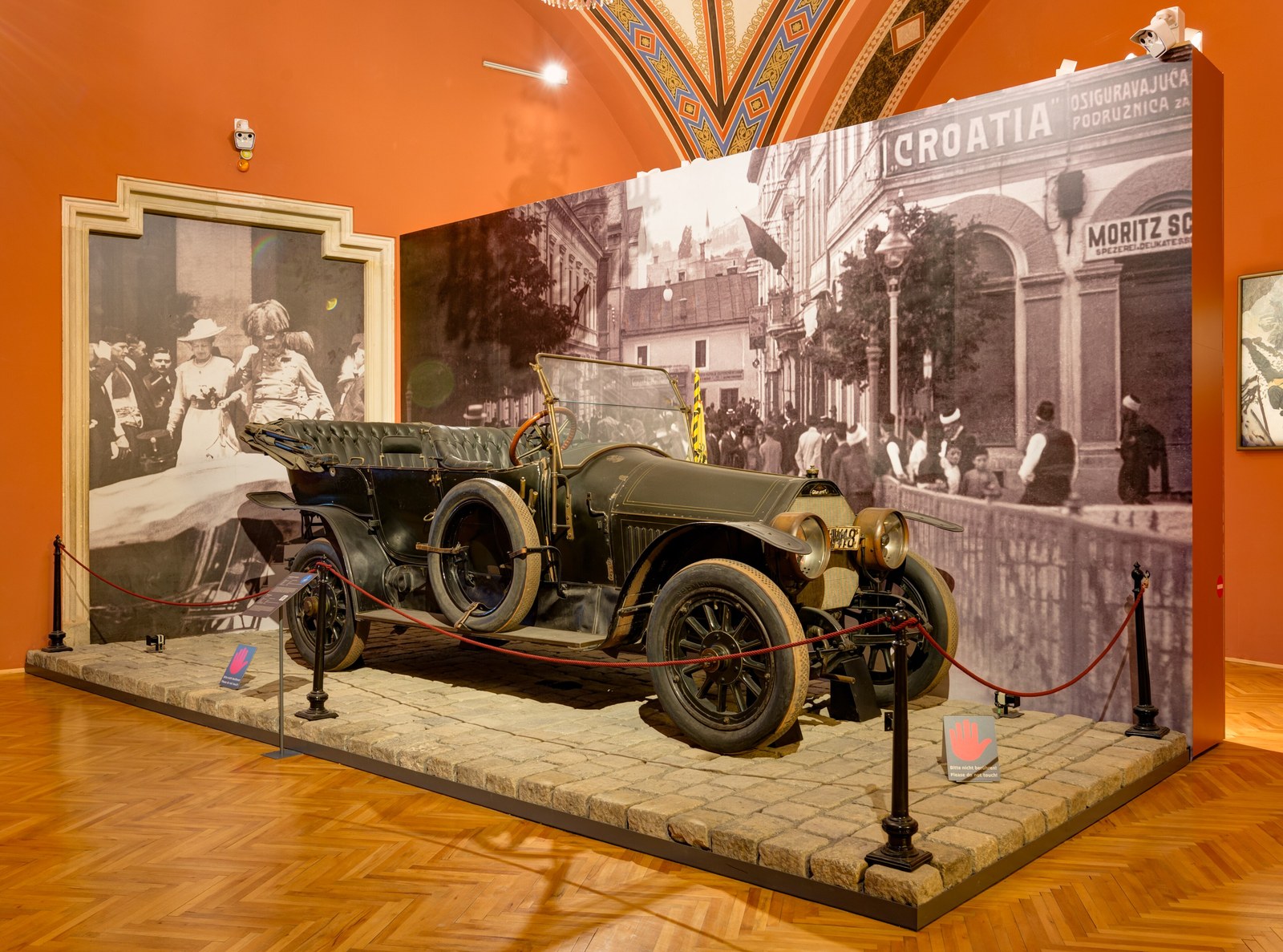 Franz Ferdinand's car in the museum