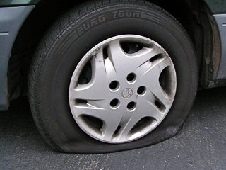 Fixing a Puncture in a Tubeless Tire